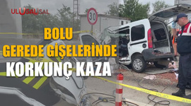 Bolu Gerede gişelerinde korkunç kaza